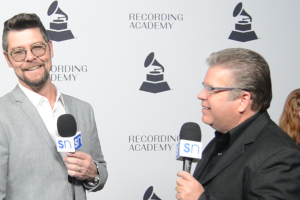 Jason Crabb with Rick Francis at Nashville Grammy nominees red carpet