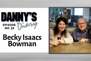 Becky Isaacs Bowman and Danny Jones