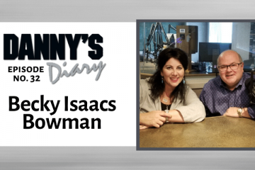 Becky Isaacs Bowman and Danny Jones